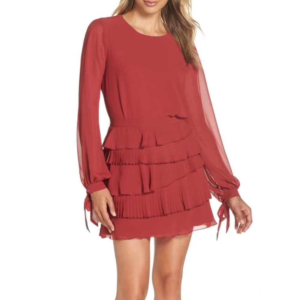 Addicted to Love Two-Piece Chiffon Dress